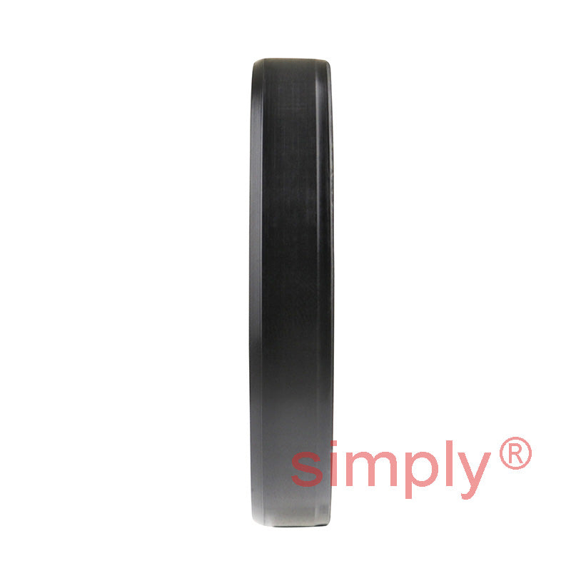 1.43x2.25x0.37 inch Nitrile Rubber Single Lip Rotary Shaft Oil Seal with Garter Spring R21 / SC