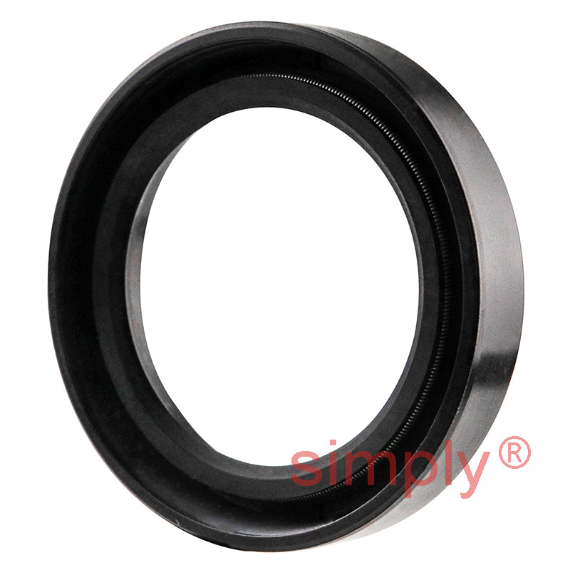 1.43x2x0.37 inch Nitrile Rubber Single Lip Rotary Shaft Oil Seal with Garter Spring R21 / SC Style