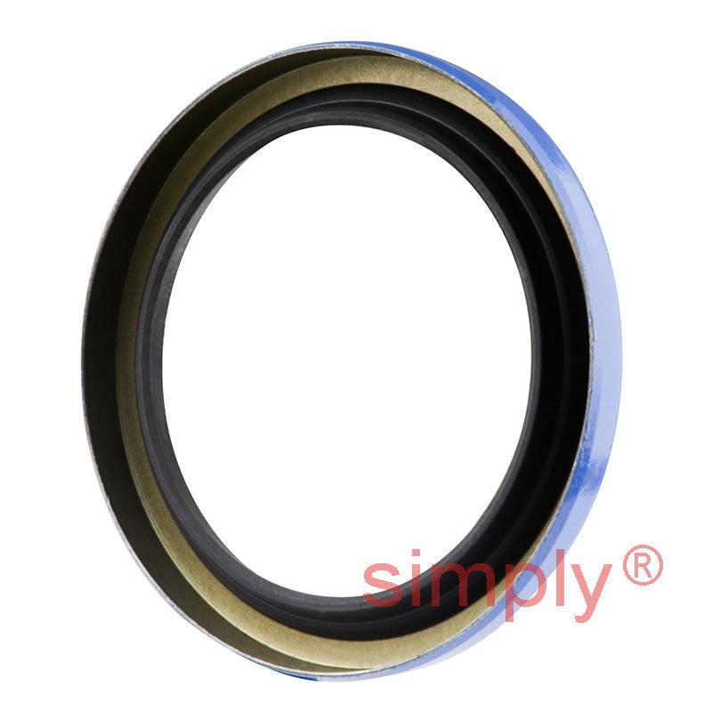 1.56x2.06x0.21 inch Metal Cased Nitrile Rubber Rotary Shaft Oil Seal Springless Design VB Style