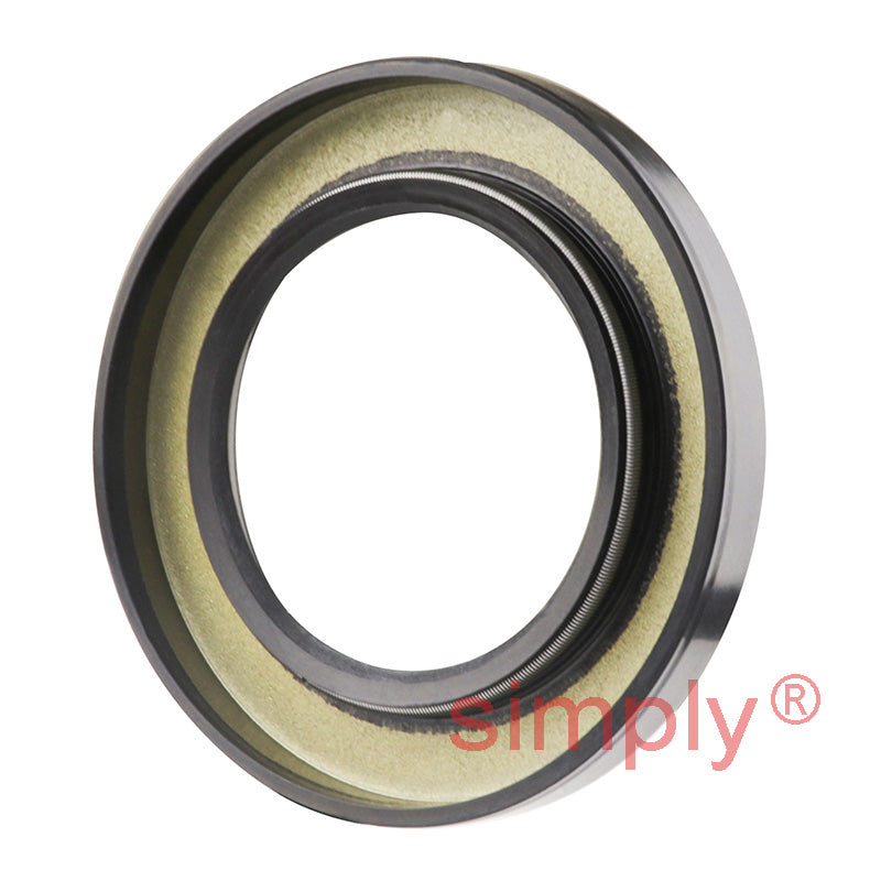 1.56x2.5x0.31 inch Nitrile Rubber Single Lip Rotary Shaft Oil Seal with Garter Spring R21 / SC
