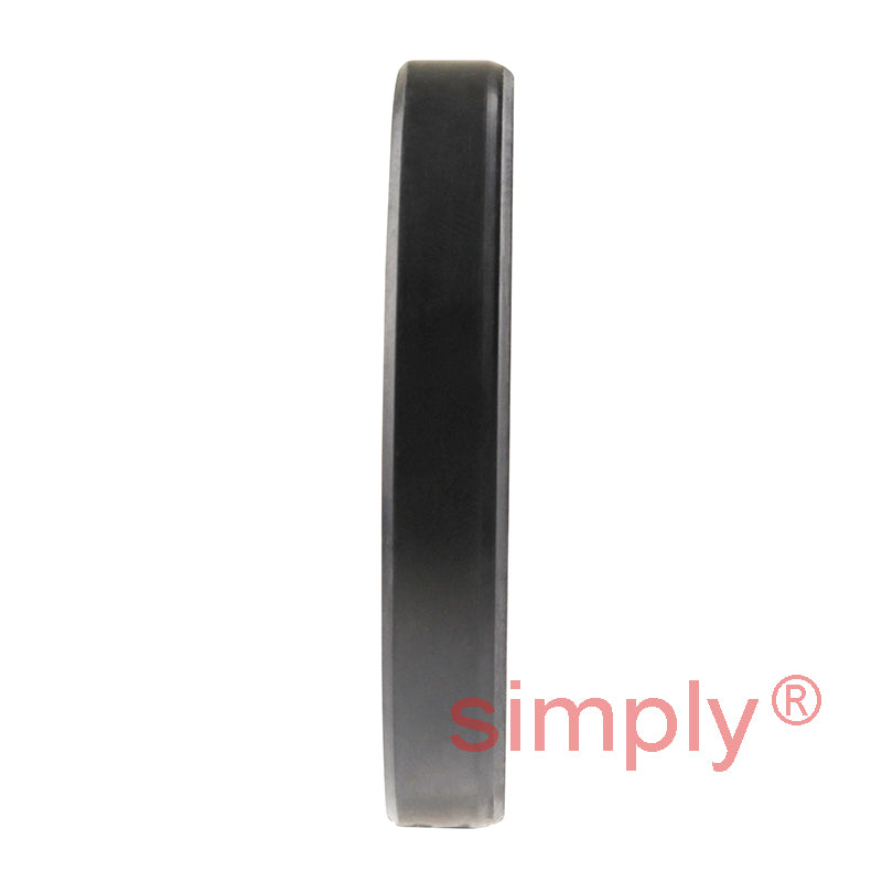 1.5x2.06x0.31 inch Nitrile Rubber Single Lip Rotary Shaft Oil Seal with Garter Spring R21 / SC