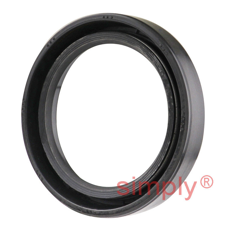 1.5x2.06x0.37 inch Nitrile Rubber Single Lip Rotary Shaft Oil Seal with Garter Spring R21 / SC