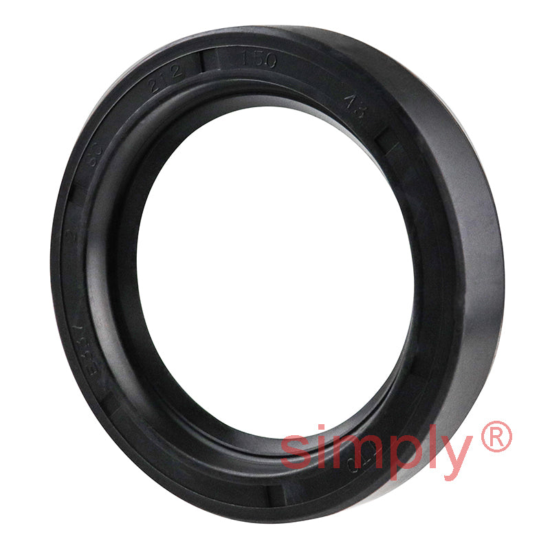 1.5x2.12x0.43 inch Nitrile Rubber Single Lip Rotary Shaft Oil Seal with Garter Spring R21 / SC
