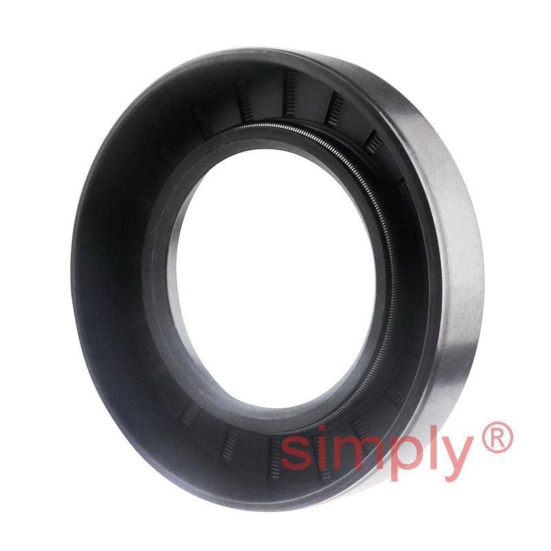 1.5x2.56x0.5 inch Nitrile Rubber Single Lip Rotary Shaft Oil Seal with Garter Spring R21 / SC Style