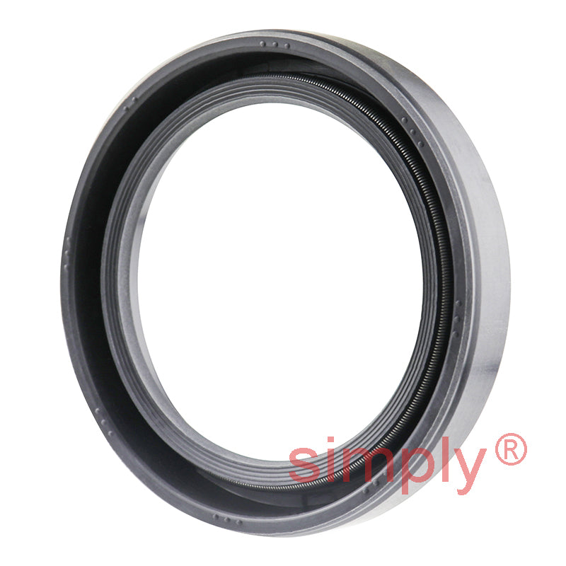 1.62x2.18x0.37 inch Nitrile Rubber Single Lip Rotary Shaft Oil Seal with Garter Spring R21 / SC