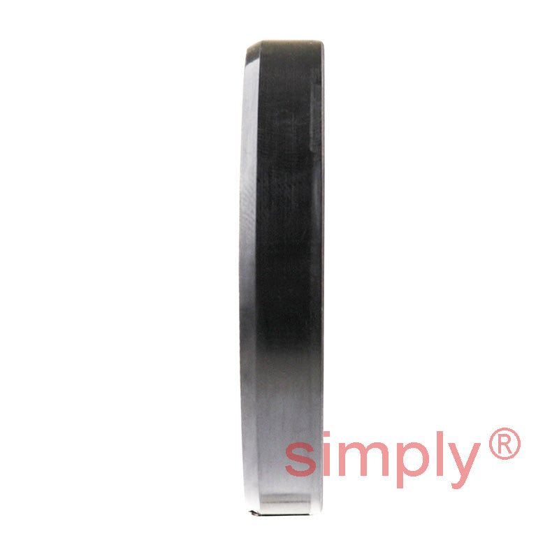 1.62x2.25x0.37 inch Nitrile Rubber Single Lip Rotary Shaft Oil Seal with Garter Spring R21 / SC