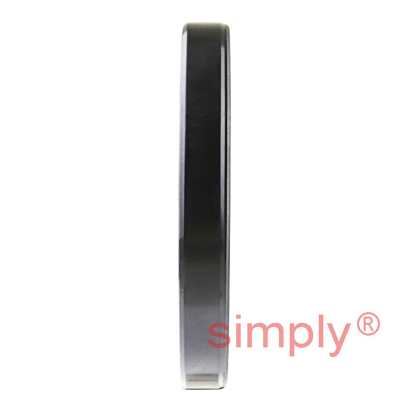 1.62x2.37x0.31 inch Nitrile Rubber Single Lip Rotary Shaft Oil Seal with Garter Spring R21 / SC