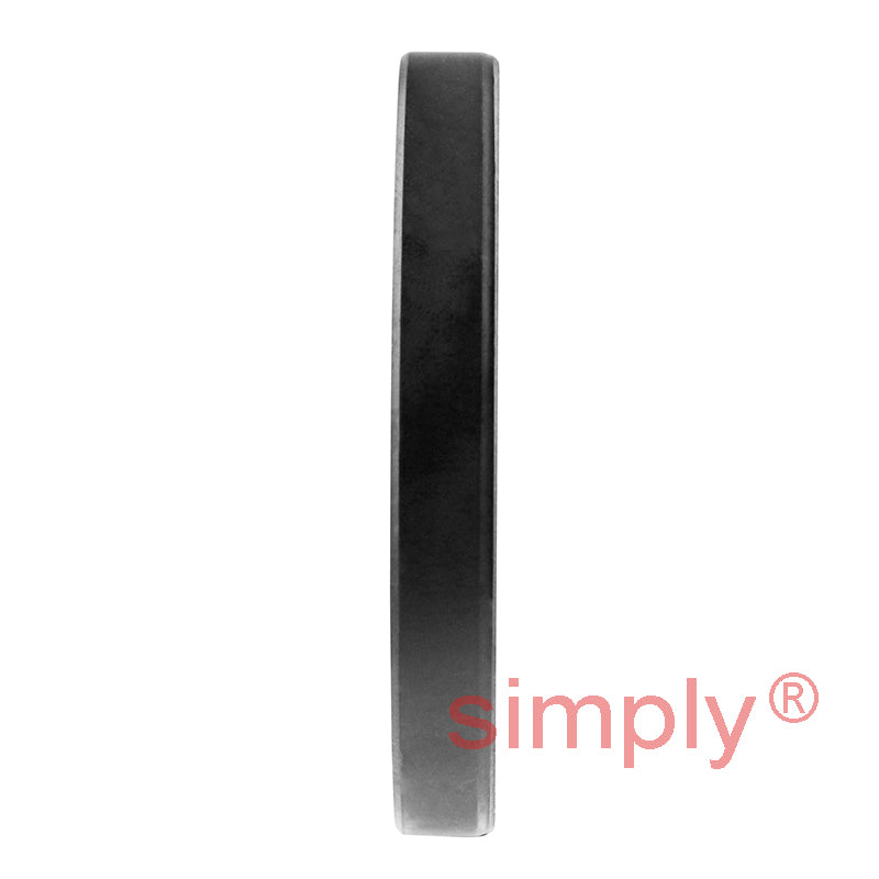 1.62x2.5x0.31 inch Nitrile Rubber Double Lip Rotary Shaft Oil Seal with Garter Spring R23 / TC Style