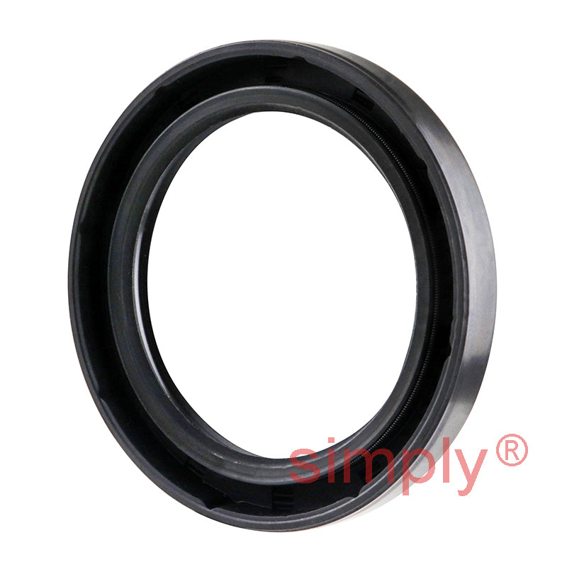 1.75x2.37x0.31 inch Nitrile Rubber Double Lip Rotary Shaft Oil Seal with Garter Spring R23 / TC Style