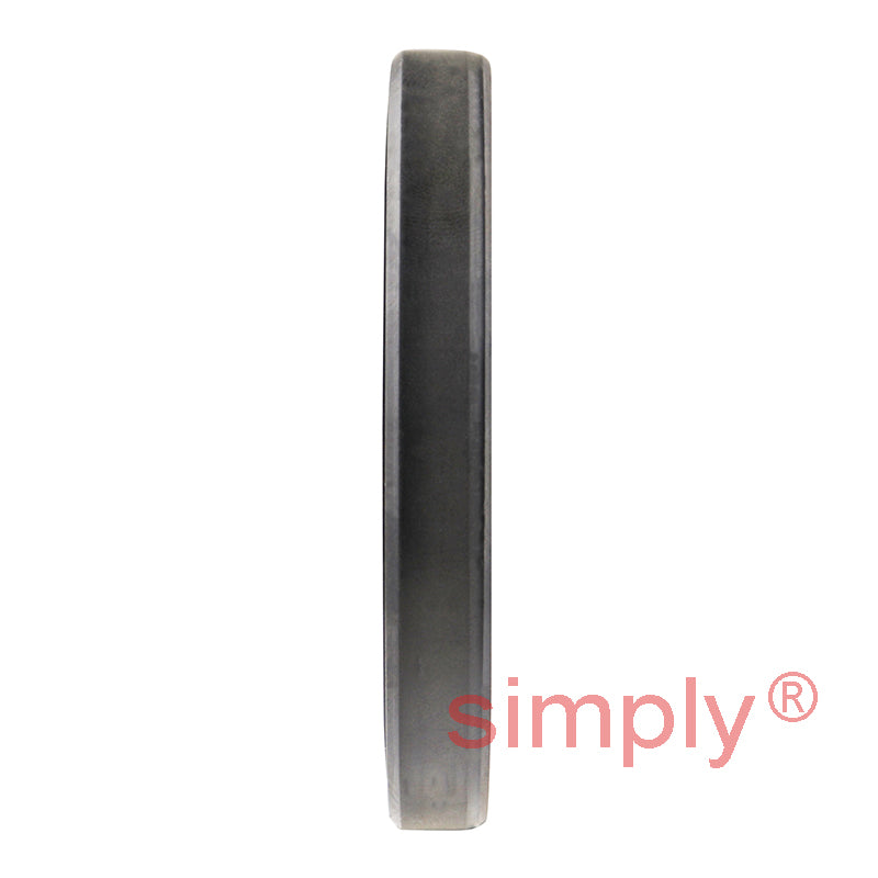 1.87x2.43x0.31 inch Nitrile Rubber Single Lip Rotary Shaft Oil Seal with Garter Spring R21 / SC