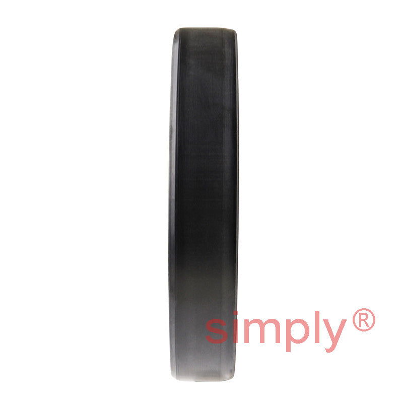 1.87x2.87x0.5 inch Nitrile Rubber Single Lip Rotary Shaft Oil Seal with Garter Spring R21 / SC