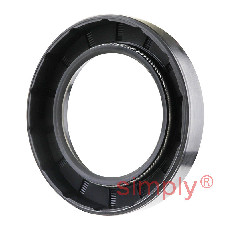 1.937x3x0.5 inch Nitrile Rubber Single Lip Rotary Shaft Oil Seal with Garter Spring R21 / SC Style