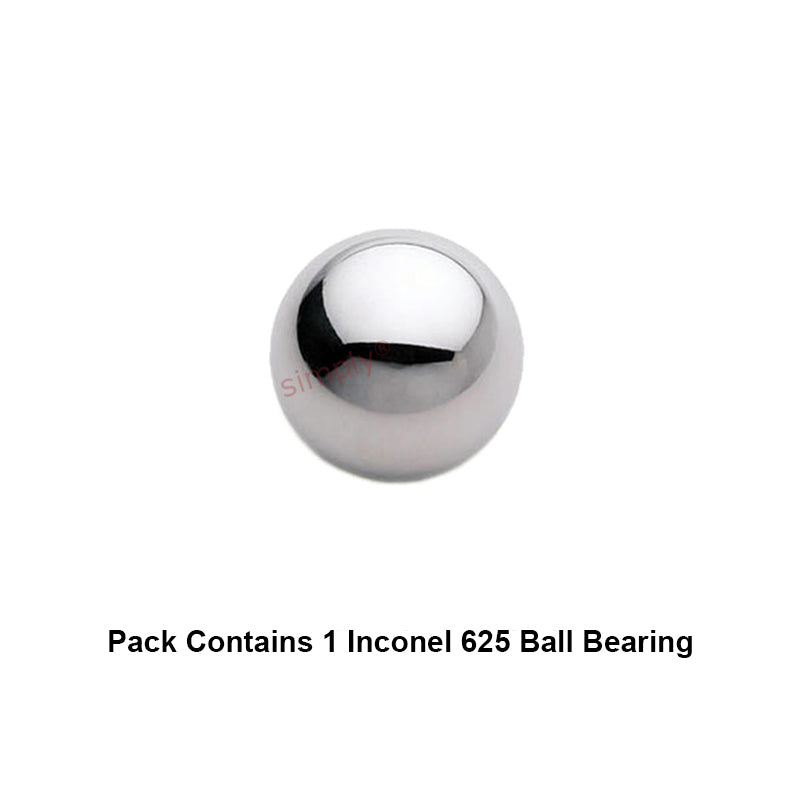 20mm Diameter Inconel 625 Ball - Allow 1-2 Days