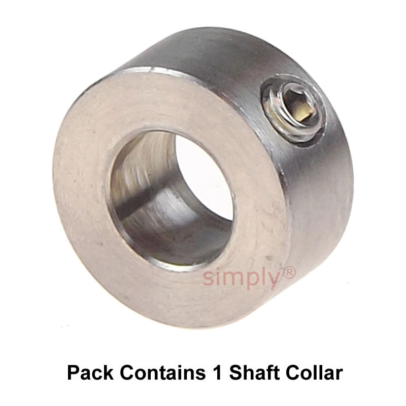 CABU24ST Stainless Steel Shaft Collar 24x40x16mm with Set Screw