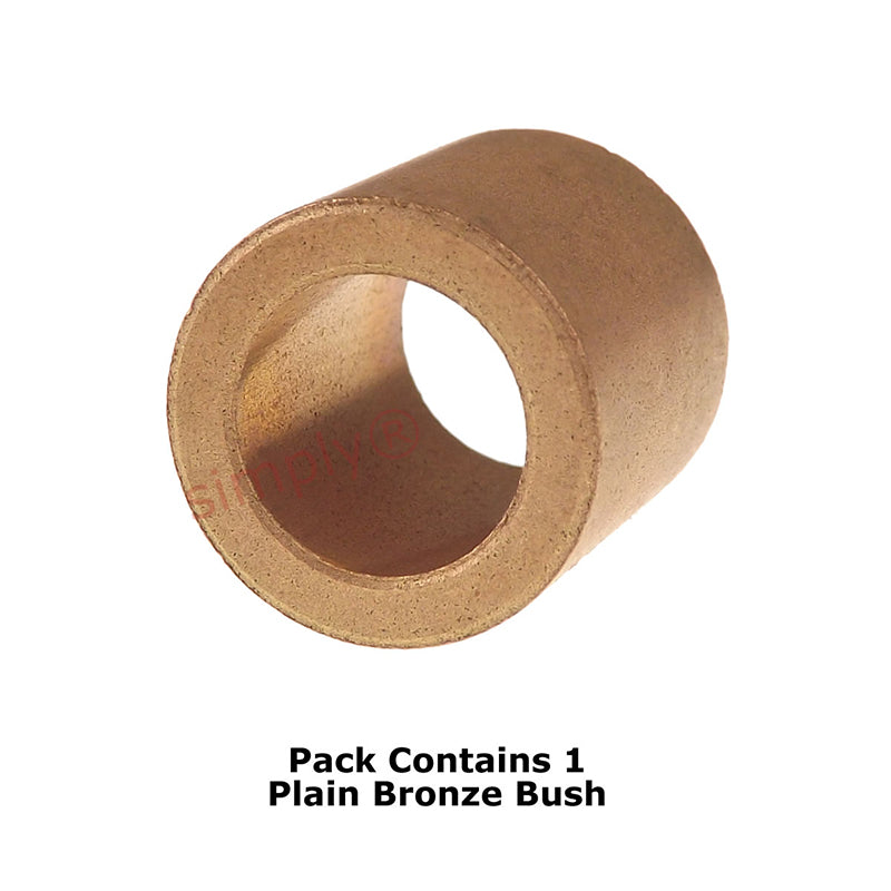 AM1620-16 Oil Filled Bronze Plain Bush 16x20x16mm