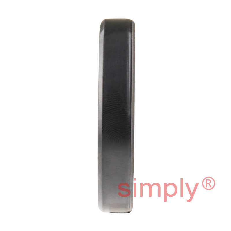1x2.12x0.37 inch Nitrile Rubber Single Lip Rotary Shaft Oil Seal with Garter Spring R21 / SC Style