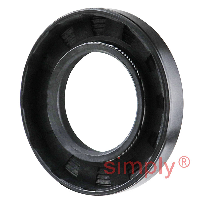 2.06x3x0.37 inch Nitrile Rubber Single Lip Rotary Shaft Oil Seal with Garter Spring R21 / SC