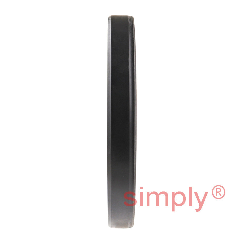 2.12x3.18x0.37 inch Nitrile Rubber Single Lip Rotary Shaft Oil Seal with Garter Spring R21 / SC
