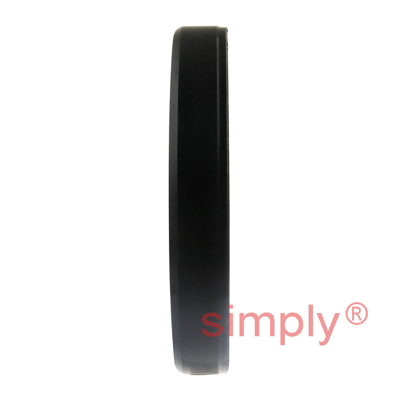 2.12x3.37x0.5 inch Nitrile Rubber Single Lip Rotary Shaft Oil Seal with Garter Spring R21 / SC Style