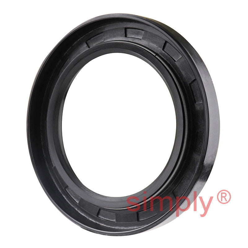 2.18x3.25x0.37 inch Nitrile Rubber Single Lip Rotary Shaft Oil Seal with Garter Spring R21 / SC