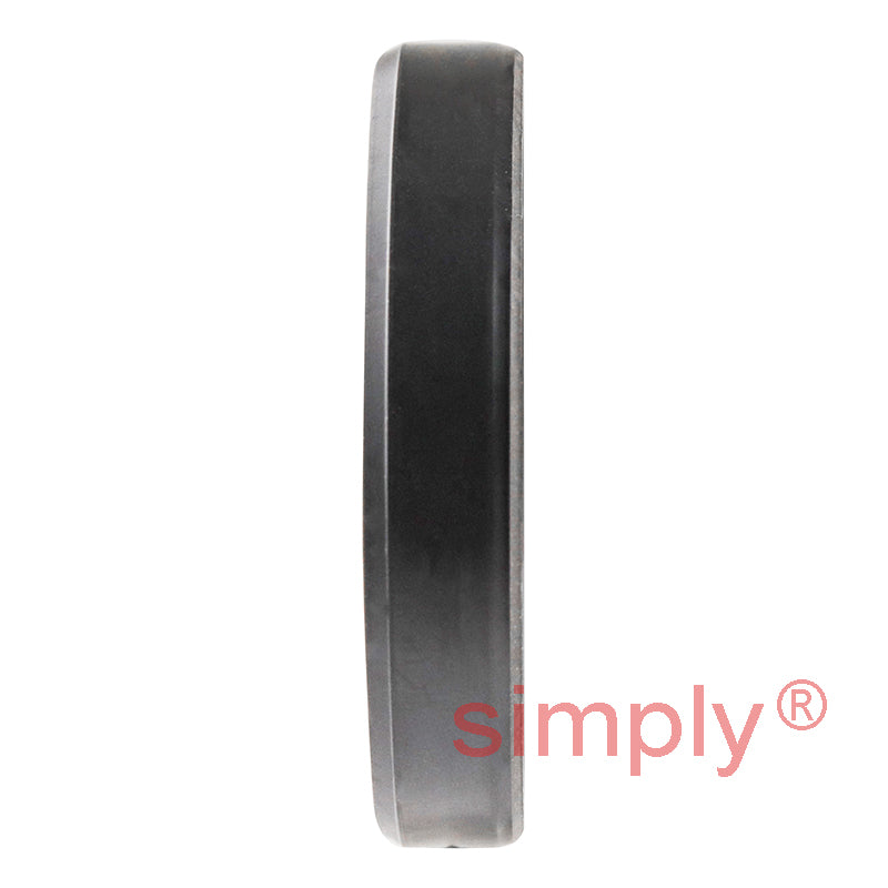 2.18x3.37x0.5 inch Nitrile Rubber Single Lip Rotary Shaft Oil Seal with Garter Spring R21 / SC Style