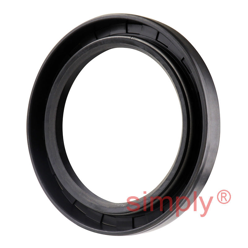 2.18x3x0.37 inch Nitrile Rubber Double Lip Rotary Shaft Oil Seal with Garter Spring R23 / TC Style