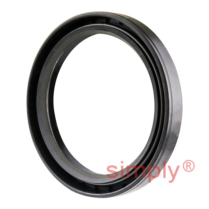 2.25x2.87x0.37 inch Nitrile Rubber Double Lip Rotary Shaft Oil Seal with Garter Spring R23 / TC Style