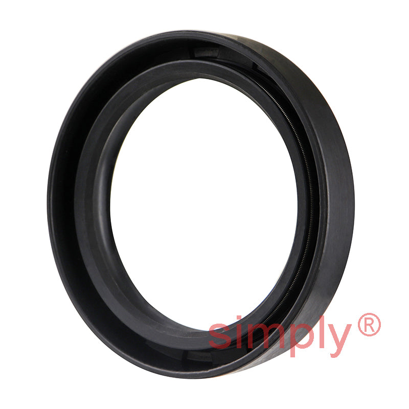 2.25x3x0.5 inch Nitrile Rubber Double Lip Rotary Shaft Oil Seal with Garter Spring R23 / TC Style