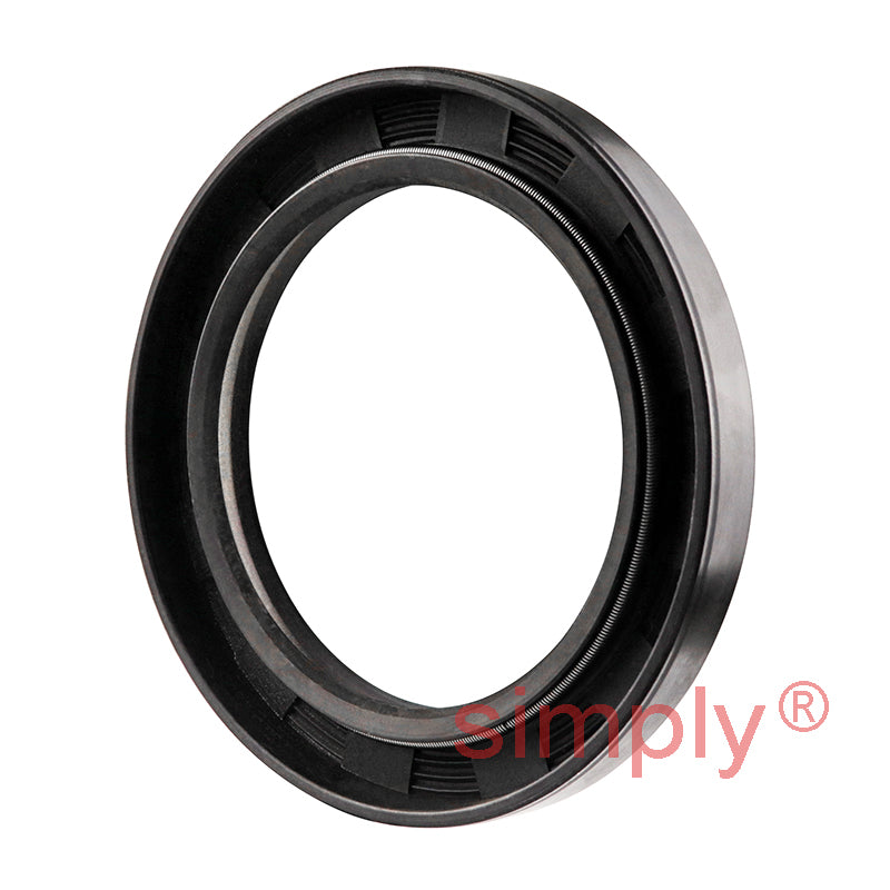 2.31x3.25x0.37 inch Nitrile Rubber Rotary Shaft Oil Seal with Garter Spring R23 / TC Style