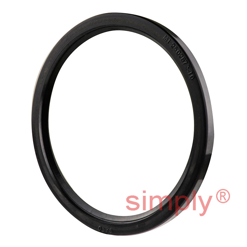 2.5x2.87x0.18 inch Nitrile Rubber Single Lip Rotary Shaft Oil Seal R21 / SC