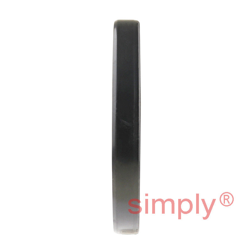 2.5x3.25x0.37 inch Nitrile Rubber Double Lip Rotary Shaft Oil Seal with Garter Spring R23 / TC Style