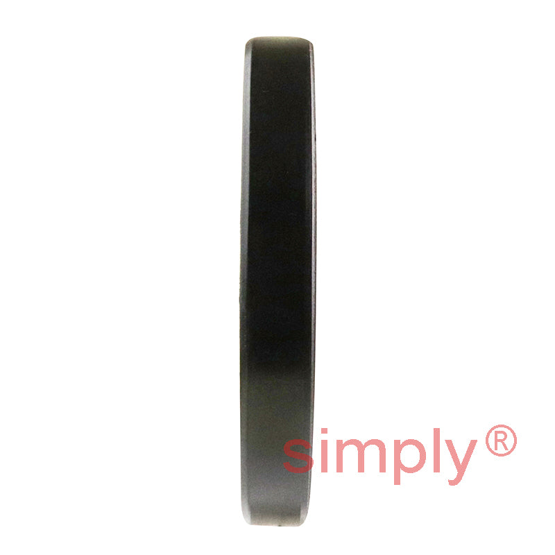 2.5x3.56x0.43 inch Nitrile Rubber Single Lip Rotary Shaft Oil Seal with Garter Spring R21 / SC