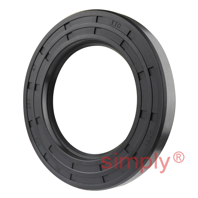 2.5x4x0.47 inch Nitrile Rubber Single Lip Rotary Shaft Oil Seal with Garter Spring R21 / SC