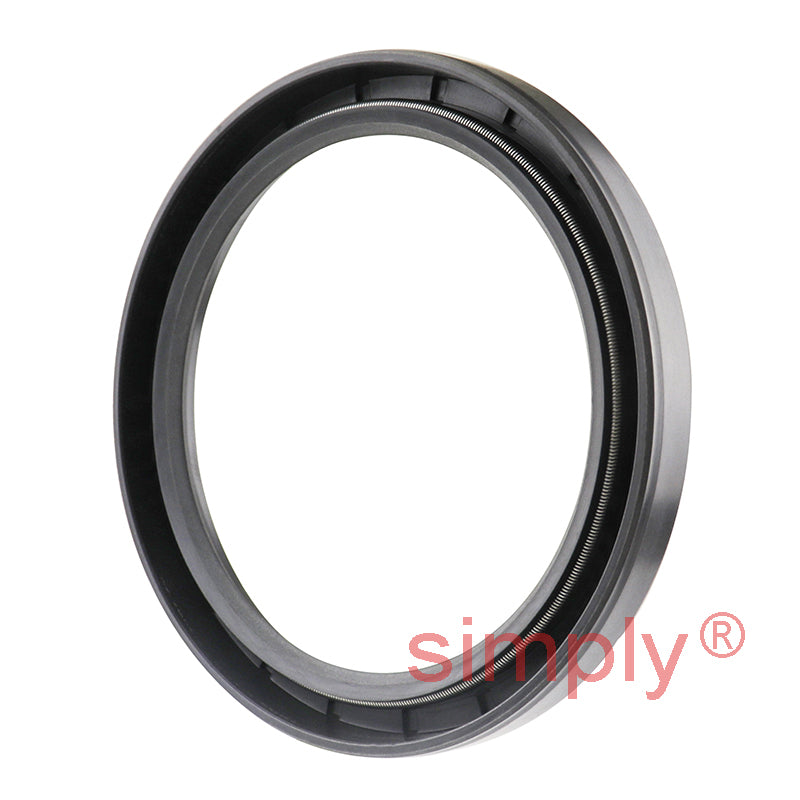 2.75x3.5x0.37 inch Nitrile Rubber Single Lip Rotary Shaft Oil Seal with Garter Spring R21 / SC