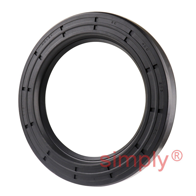 2.75x4x0.5 inch Nitrile Rubber Single Lip Rotary Shaft Oil Seal with Garter Spring R21 / SC