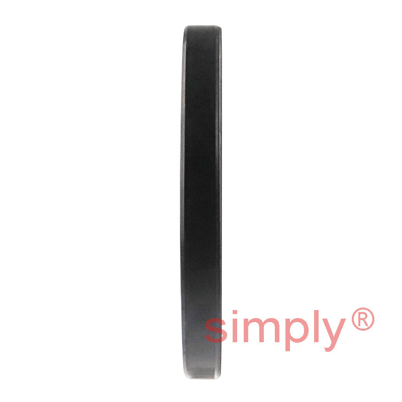 2.87x3.62x0.31 inch Nitrile Rubber Single Lip Rotary Shaft Oil Seal with Garter Spring R21 / SC