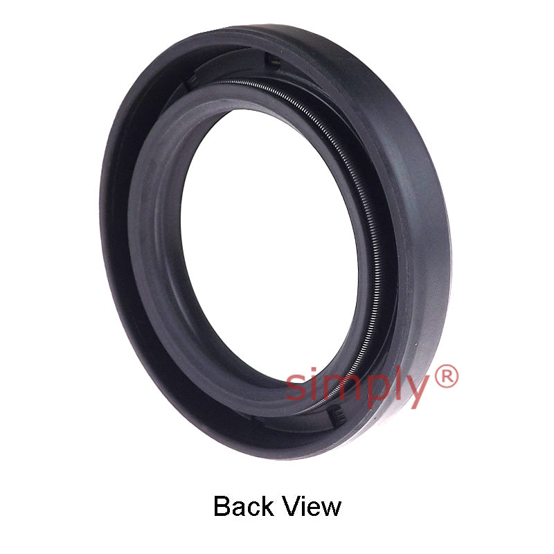 32x47x7mm Nitrile Rubber Double Lip Rotary Shaft Oil Seal with Garter Spring TC / R23