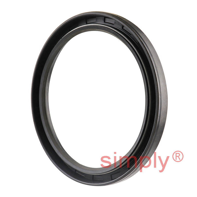 3.43x4.25x0.37 inch Nitrile Rubber Single Lip Rotary Shaft Oil Seal with Garter Spring R21 / SC
