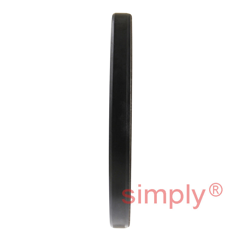 3.43x4.25x0.37 inch Nitrile Rubber Single Lip Rotary Shaft Oil Seal with Garter Spring R21 / SC