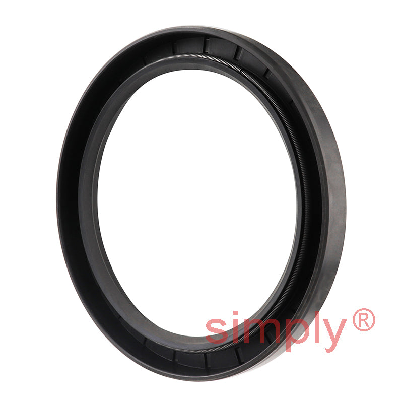 3.68x4.75x0.5 inch Nitrile Rubber Single Lip Rotary Shaft Oil Seal with Garter Spring R21 / SC