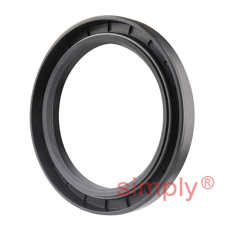 3x4x0.43 inch Nitrile Rubber Double Lip Rotary Shaft Oil Seal with Garter Spring R23 / TC Style