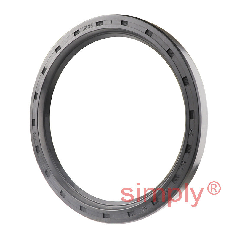 4.62x5.62x0.5 inch Nitrile Rubber Single Lip Rotary Shaft Oil Seal with Garter Spring R21 / SC