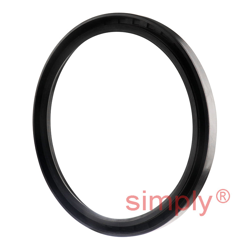 5.37x6.25x0.5 inch Nitrile Rubber Single Lip Rotary Shaft Oil Seal with Garter Spring R21 / SC Style