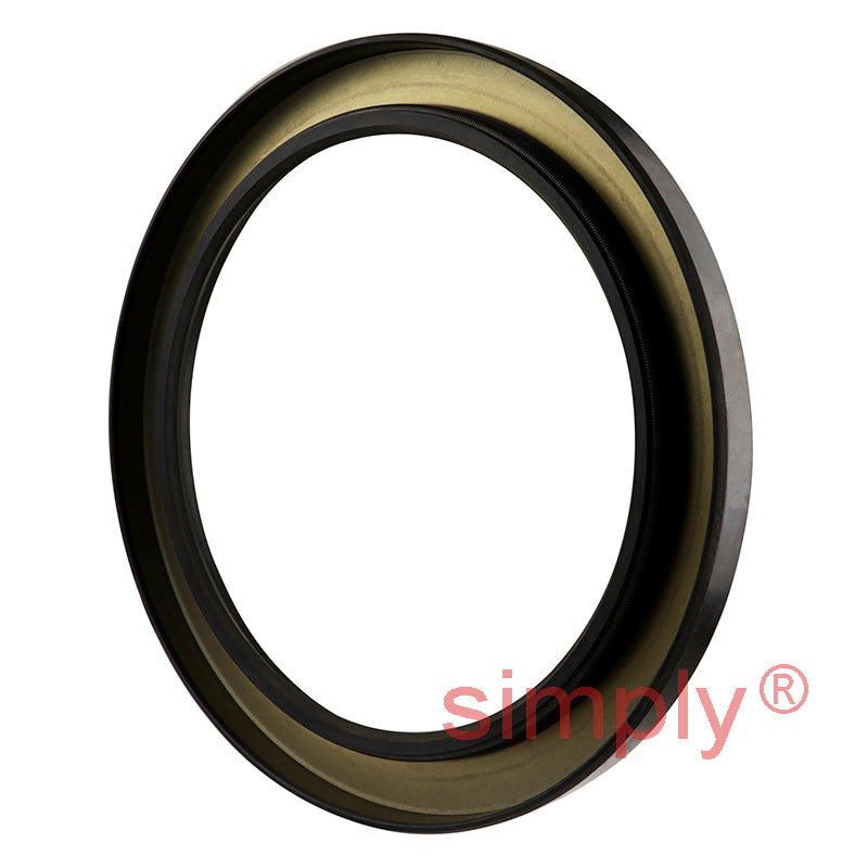 5.75x7.5x0.56 inch Nitrile Rubber Single Lip Rotary Shaft Oil Seal with Garter Spring R21 / SC Style
