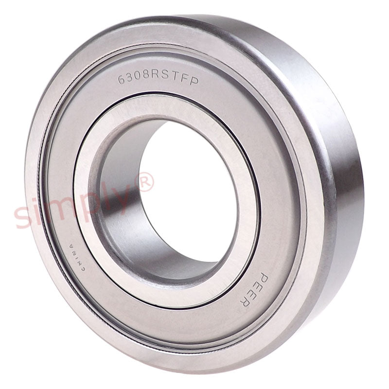 Major Branded 63082RSTFP TURFXTREME Lawn and Garden XTREME Rubber Sealed with Metal Shield Deep Groove Ball Bearing 40x90x23mm