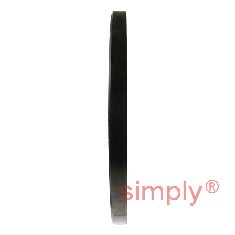 6.62x7.62x0.5 inch Nitrile Rubber Single Lip Rotary Shaft Oil Seal with Garter Spring R21 / SC Style