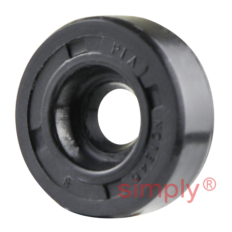 6x19x7mm Nitrile Rubber Single Lip Rotary Shaft Oil Seal with Garter Spring SC / R21