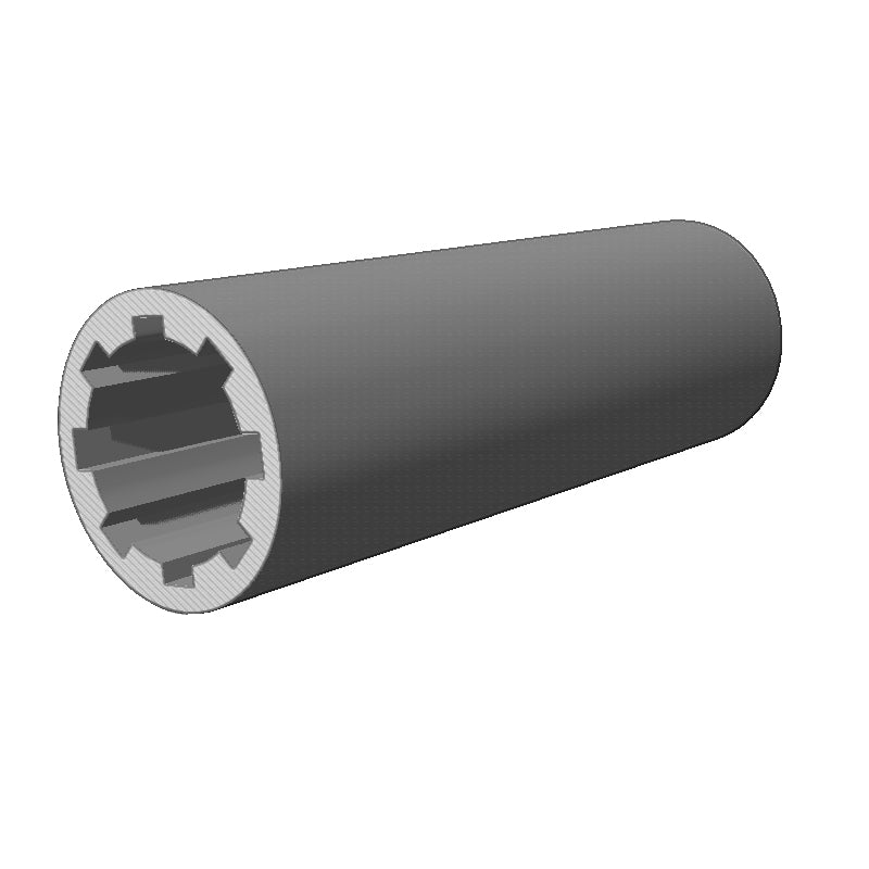 Major Brand SPH38X32X6 Metric Steel Splined Bush with 8 Splines 32x49.7x50mm - Allow 2-3 Days