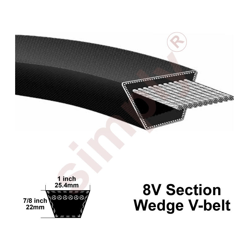 8V2120 Pix Narrow Profile V-Belt