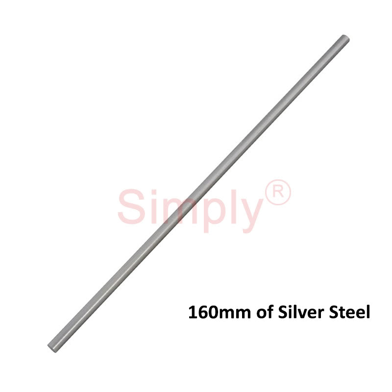 25mm Diameter Silver Steel Round Bar